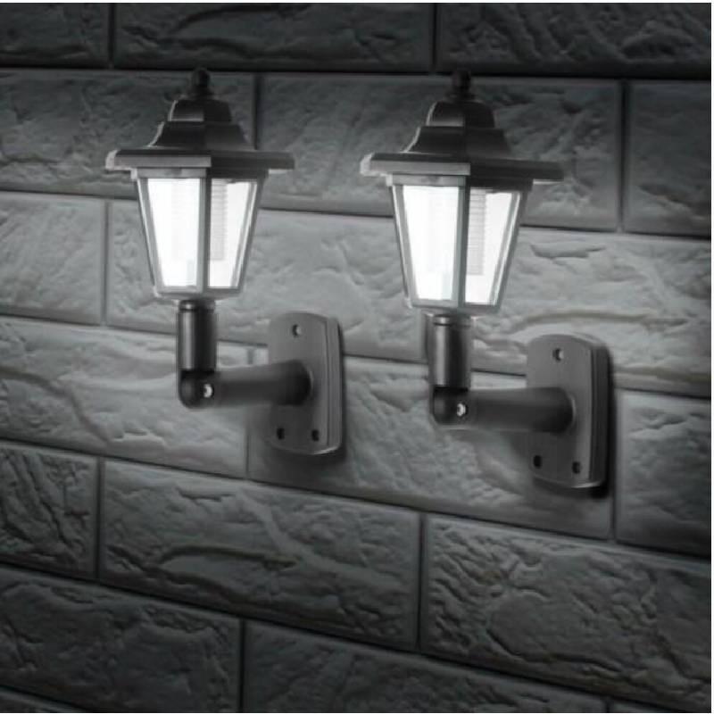 Vintage Solar Hexagonal Lamp Led Lighting For Courtyard And Garden Decor Ip55