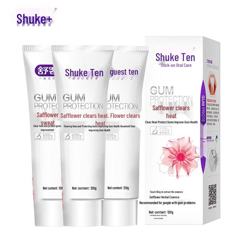 Shuke Safflower Heat-Clearing Toothpaste