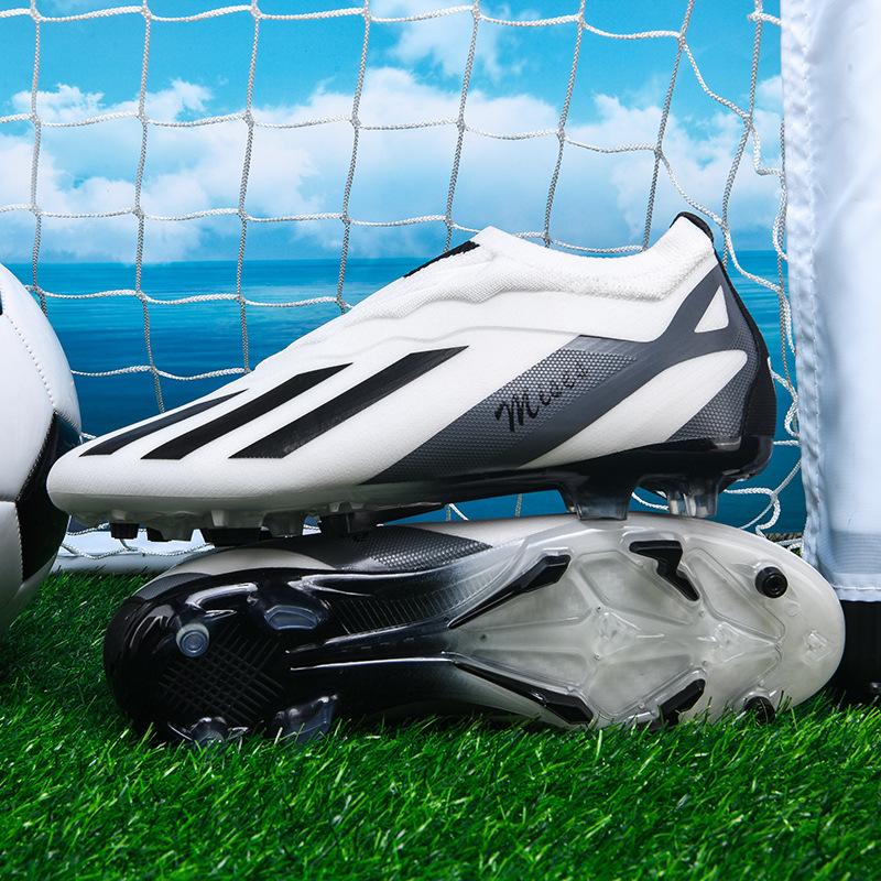New Grass Large Size Adult Men'S And Women'S Football Shoes Youth Ag Spikes Grass Football Shoes