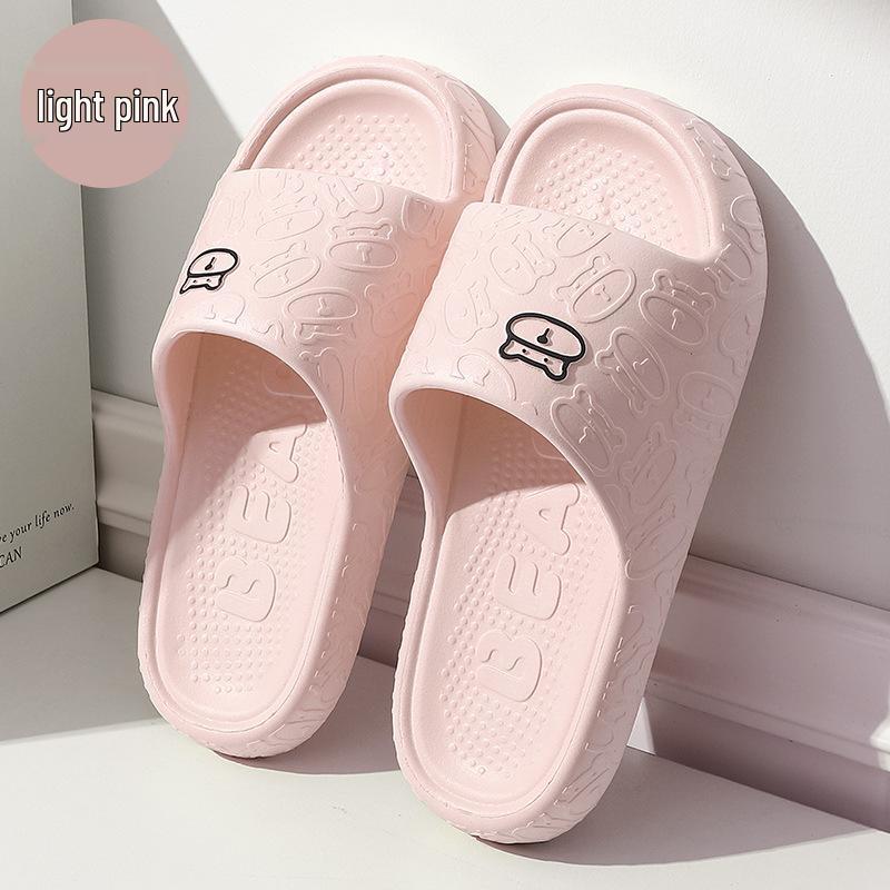 EVA Slippers: Women's Summer Couple Indoor, Thick Sole, Non-Slip, Cool, Men’s Plus Size 'Stepping On Clouds' Comfort