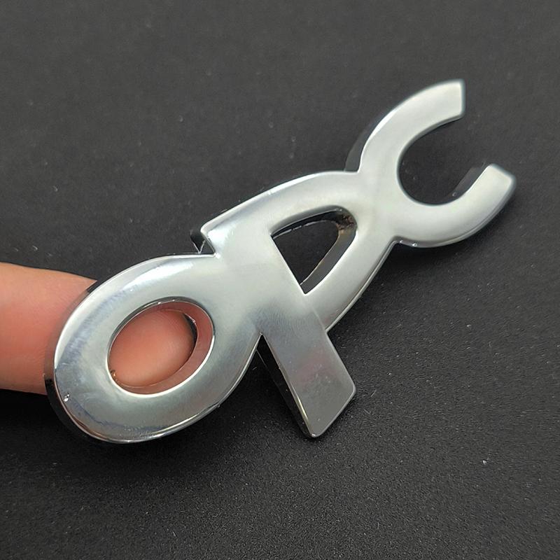 3D Metal Logo OPC Car Grille Emblem Badge Rear Sticker For Opel Astra G H J K Corsa D Zafira B Insignia Mokka Regal Accessories
