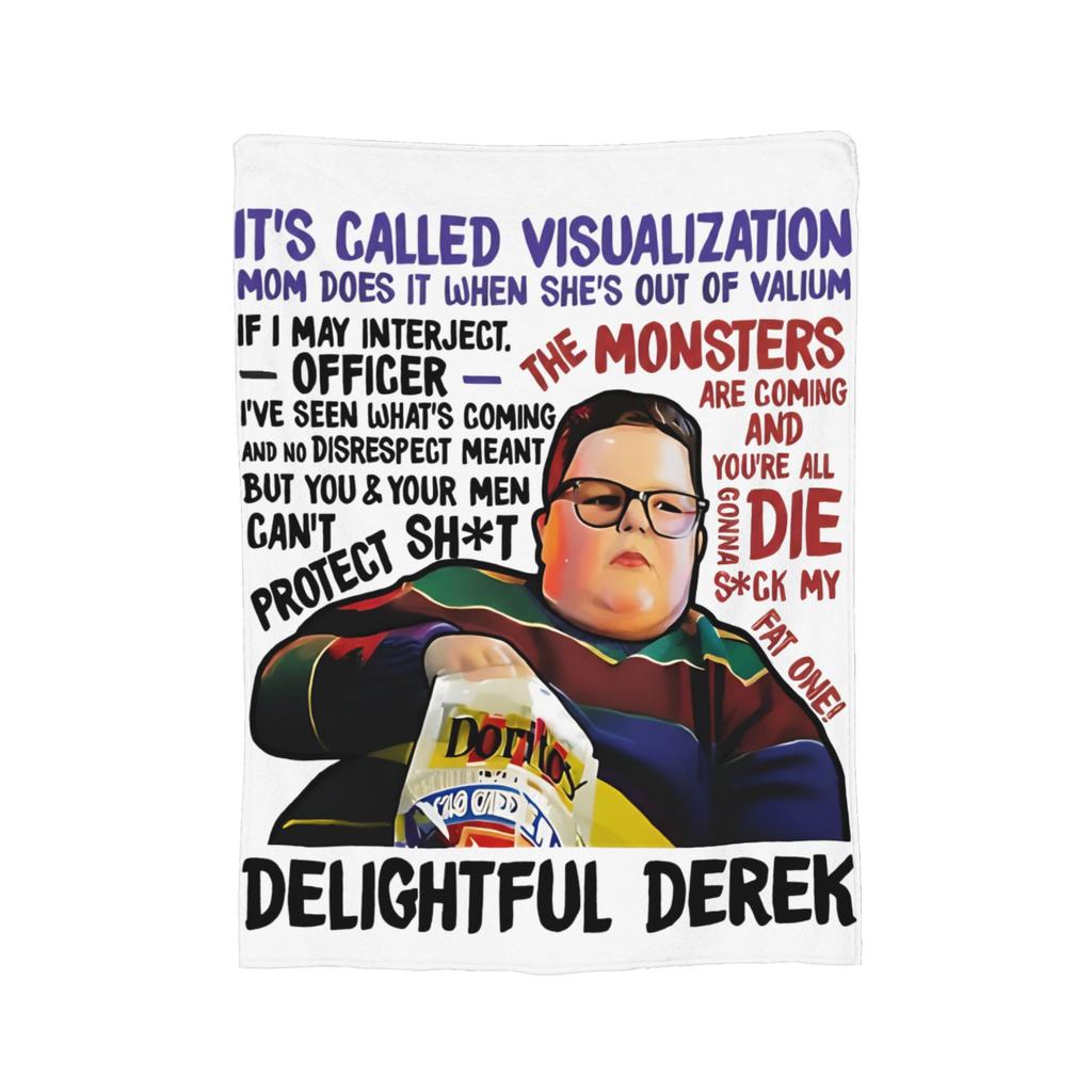 Восхитительные пледы Derek Фланелевые легкие пледы для кровати спальни одеяло