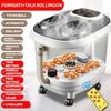 Automatic Electric Roller Massager Household Constant Temperature Fumigation Foot Therapy Device Foot Spa Bath Massager