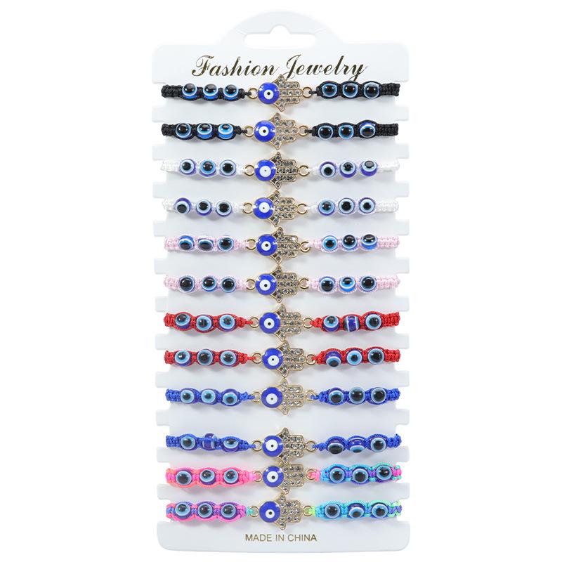 Bohemian Hand-woven Colorful Seed Bead Adjustable Bracelet with Rhinestone Connector