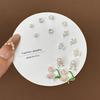 Korean Version of Niche One-week Stud Earrings Set Ins Cute and Small Alloy Electroplating Temperament Point Diamond Earrings