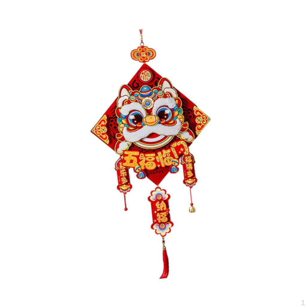 Chinese Snake Year Hanging Decoration Plush Cloth
