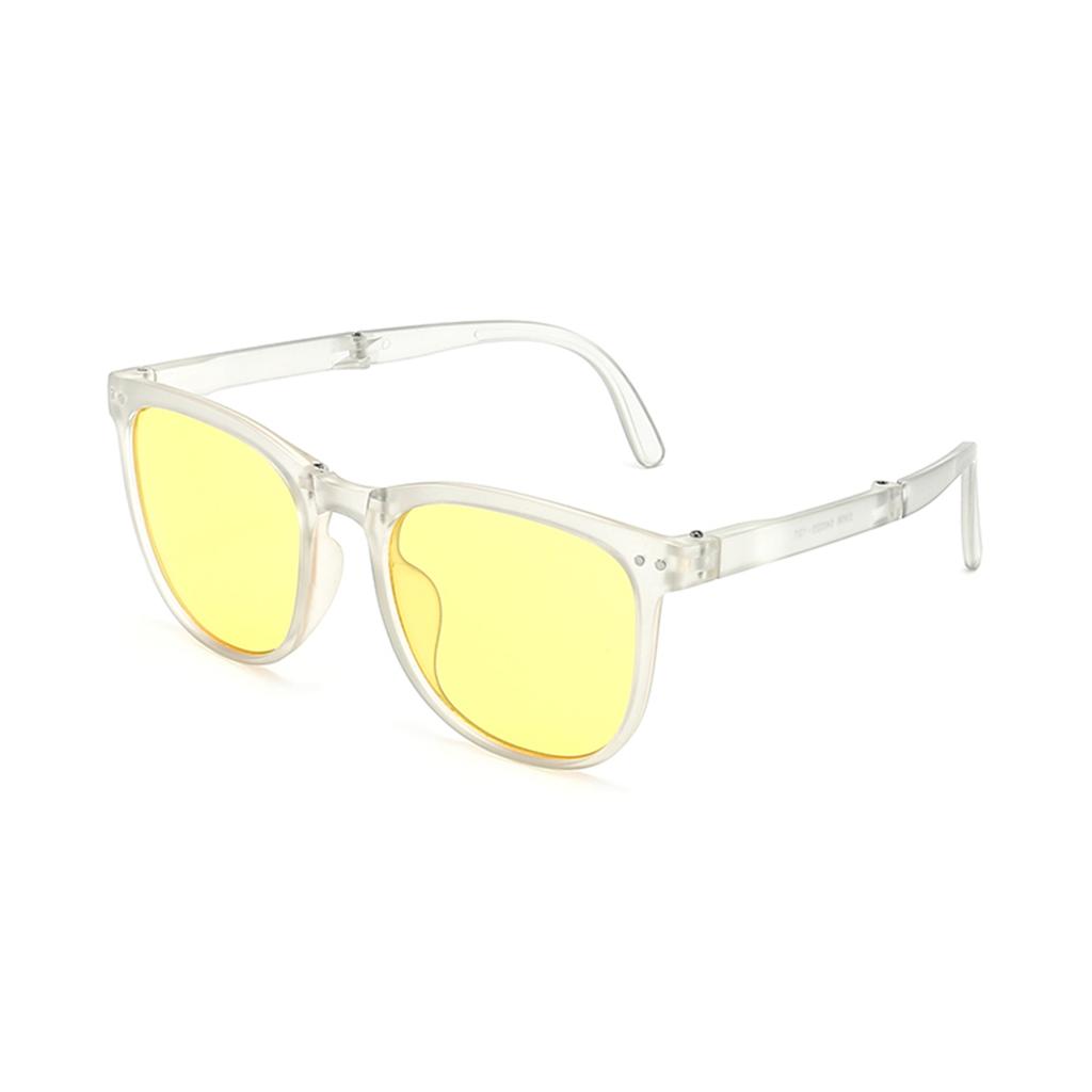 Foldable Sunglasses Female Uv Protection In Summer Simple Fashion Light Face Glasses Male Tide.