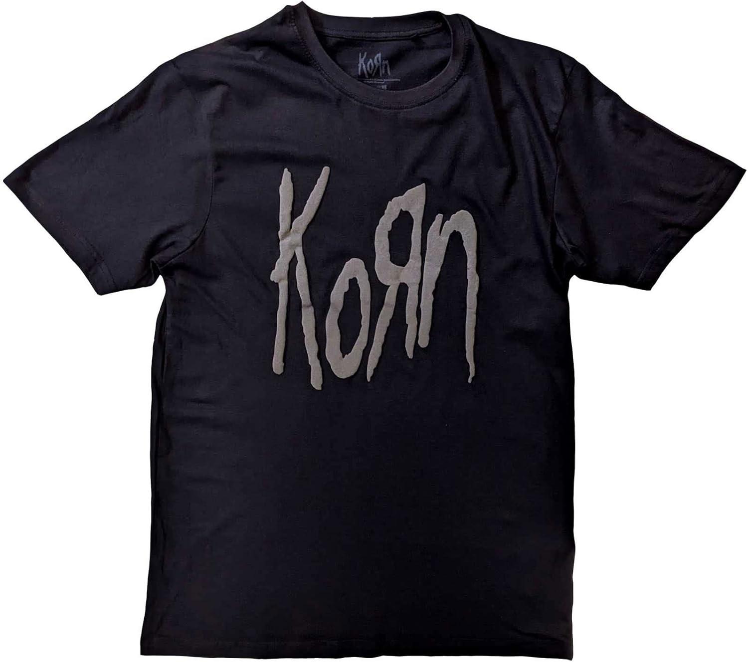 

Мужская футболка Korn с логотипом XX-Large Черная S чёрный