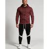Mens Winter Casual Tracksuit Hooded Sweatshirt Pants Set Outdoor Sportswear Two-Piece