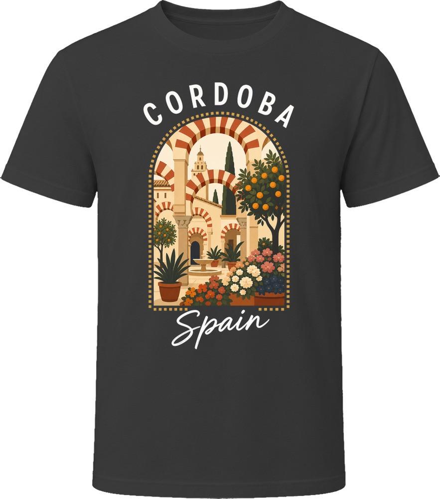 Cordoba Spain Mezquita Arches Vacation Travel Poster Souvenir Gift T-Shirt
