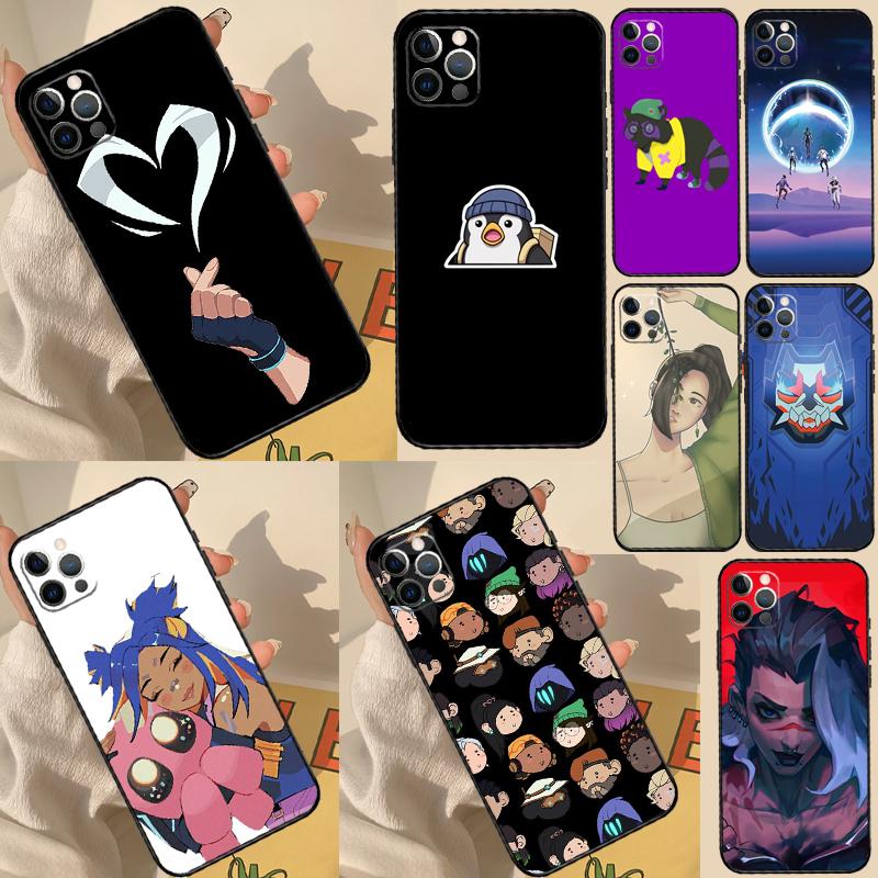 Cartoon Valorant Case For Oppo A98 A58 A78 A18 A38 A60 A80 A40 A77 A57 A17 A74 A54 A94 A96 A76 A16 A15 A5 Pro