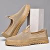 Fashion Lightweight Men Casual Shoes Breathable Male Casual Sneakers Anti-slip Men's Slip On Flats Outdoor Walking Mesh Shoes Trainers
