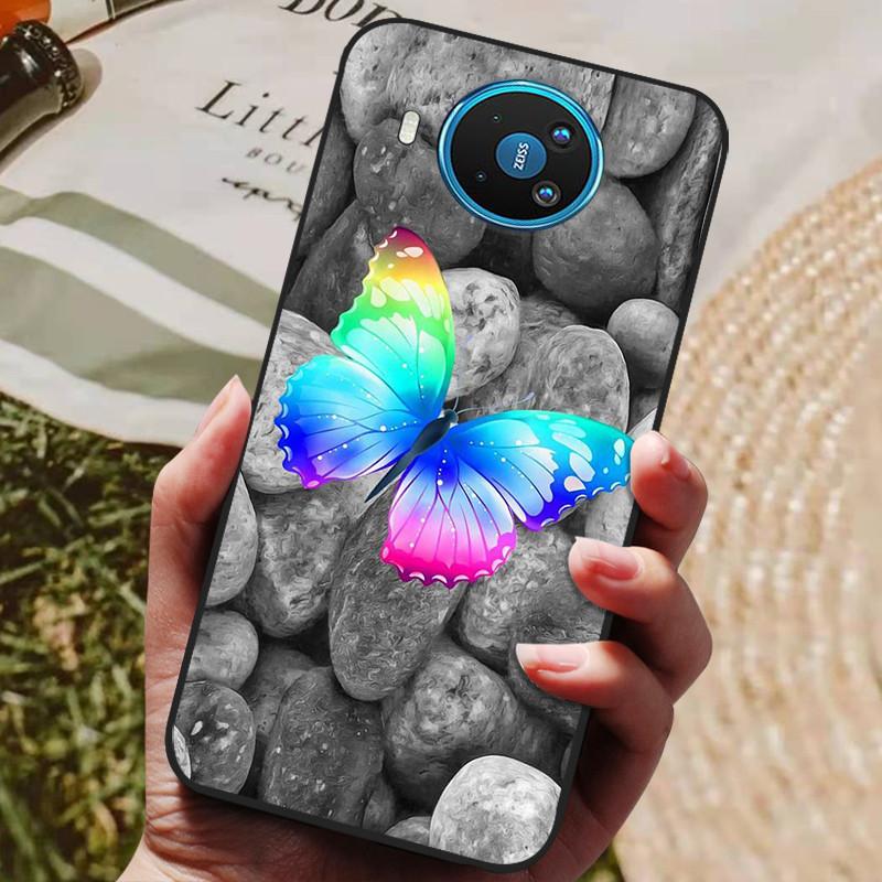 For Nokia 8.3 5G Case Soft TPU Silicone Cover for Nokia 8.3 Nokia8.3 5G Phone Case 6.81 Inch Cute Cat Protective Case Bumper