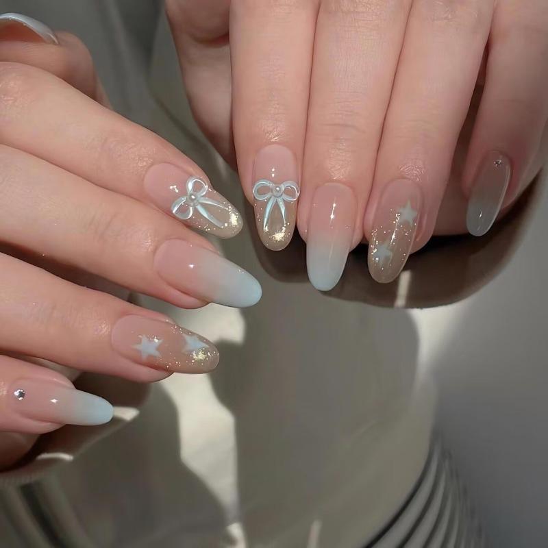 Nytt 10-delars Cat's Eye Wear Armor Handgjort Armor Girl Style Nageldekorationsplåster Nageldelar Färdiga Avtagbara Ins Style Nageldekorationsverktyg
