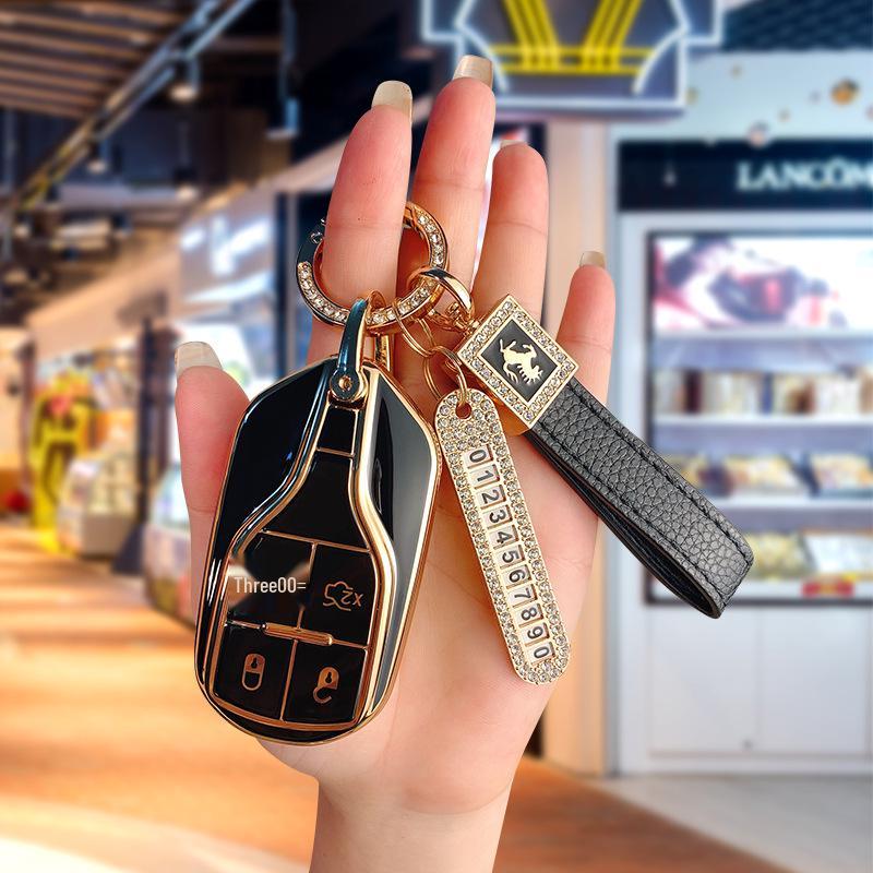 Maserati Key Case for Women - Levante & Ghibli Premium Protection