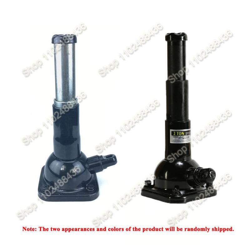 NEW High Quality Screw Jack Double Section 2 Tons Vertical Hand Jack Vehicle Maintenance Mechanical Top Mine Professional Top
