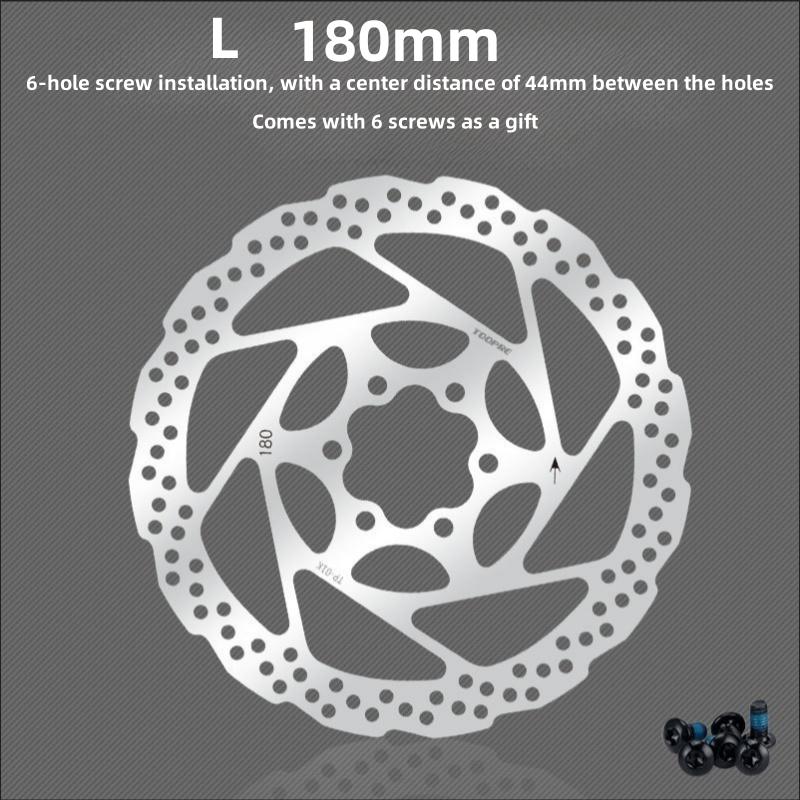 Bicycle Disc Brake Rotor 160/180 Thickness 1.8mm Bicycle Rotor Electric Scooter Rotor Bicycle Brake Rotor Bicycle Parts