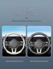 Ultra-thin All-Season Stylish Steering Wheel Cover & Card Holder for Zeekr 001/009x