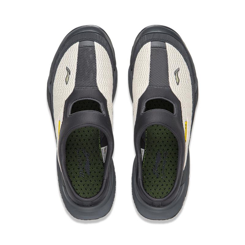 Li Ning Outdoor CF Tracing, Hiking Slipper Low top Outdoor Hiking Slippers Unisex Ebony Black/Oat Gray AHCV005-13