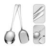 Premium Stainless Steel Large Serving Spoon Serving Spoons for Home Hotel Restaurant Use Scratch Resistant