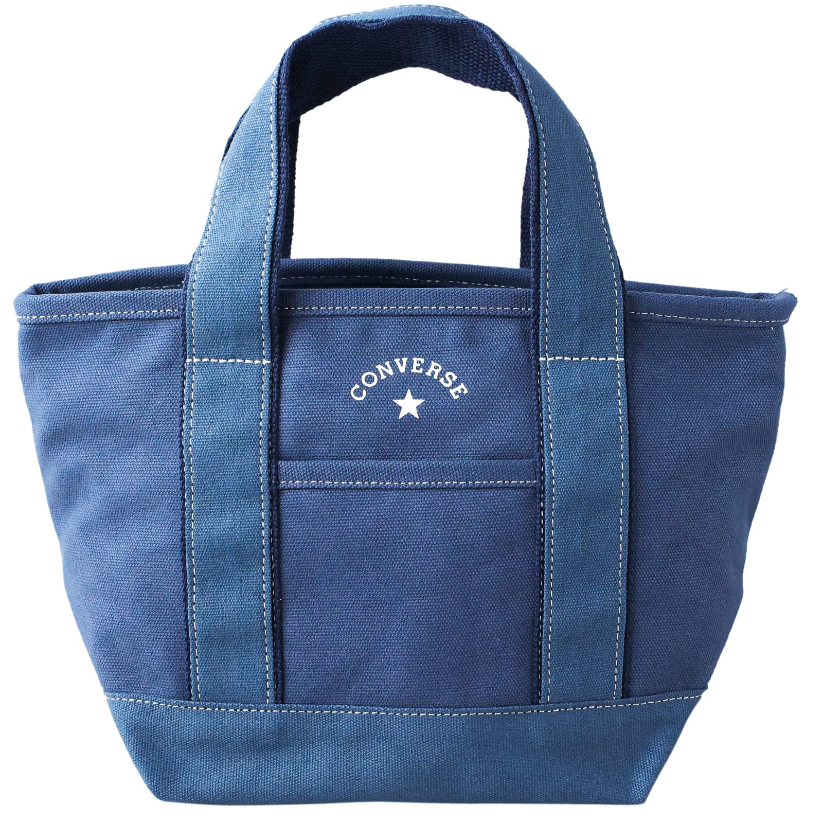 

Canvas Mini Tote with Dwears Sticker Tote Bag for Men and Women TOKYO Reprint All Star All [Converse] (S Size, Navy)