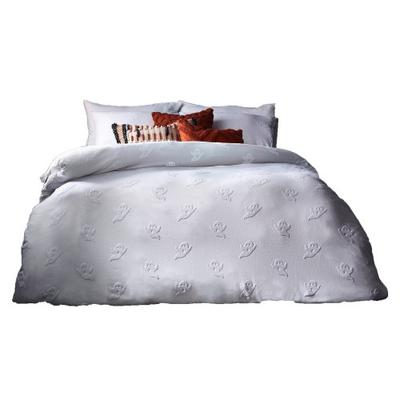 Ghost Tufted Halloween Duvet Cover Set