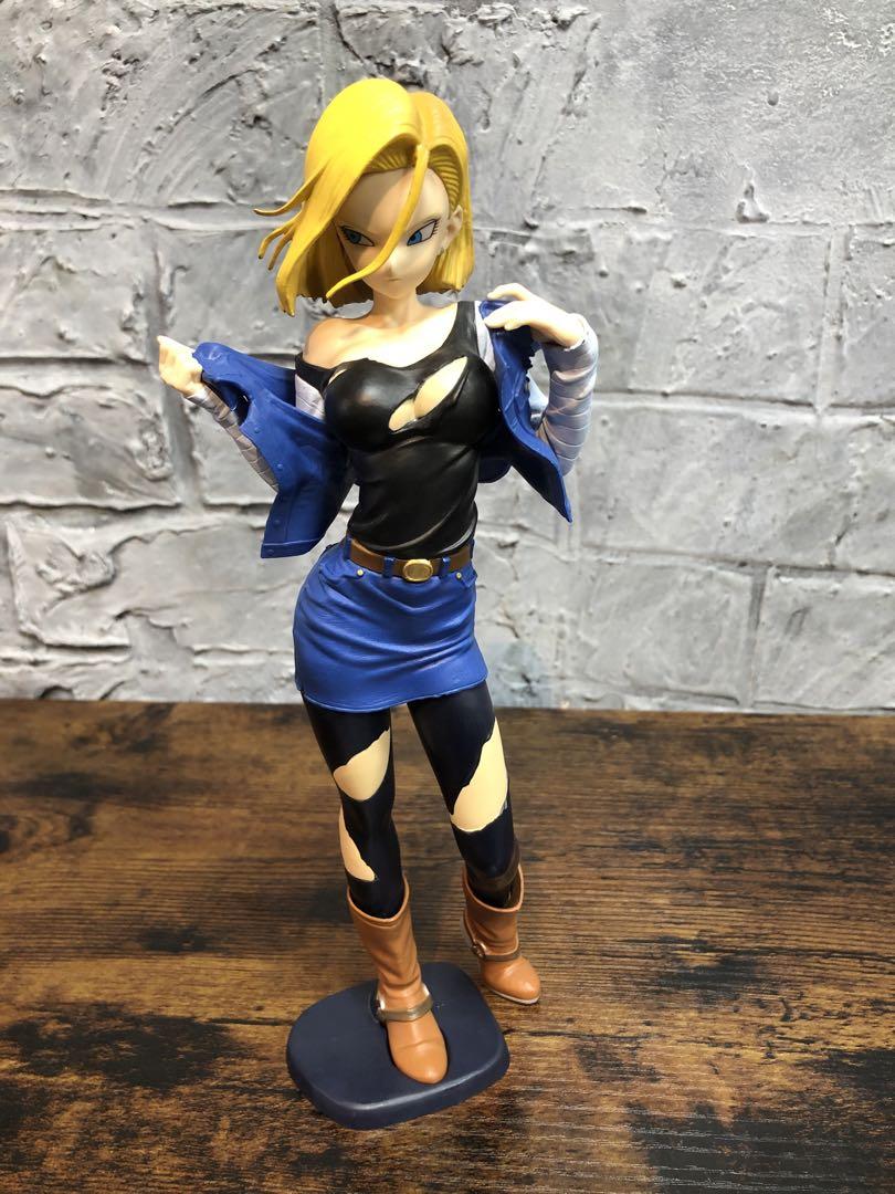 

[USED] Dragon Ball Android 18 Glitter & Glamorous A Color Figure /