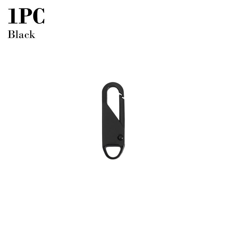 Reißverschluss-Schieber Werkzeuglos abnehmbarer Reißverschluss-Schieber Metalllegierung Abnehmbarer Reißverschluss-Schieber Universeller Ersatz-Reißverschluss-Schieber für Taschen, Kleidung