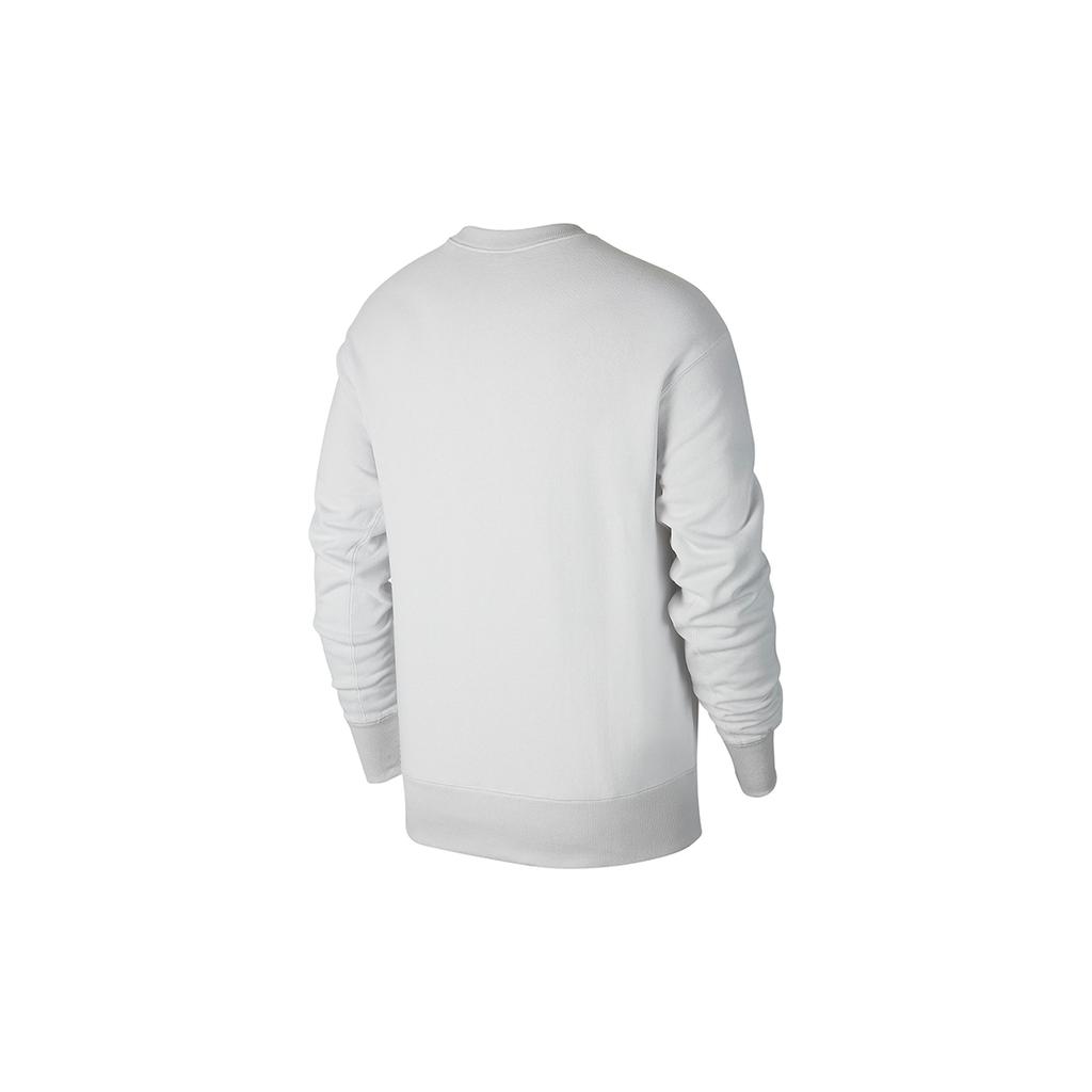 Nike Sweatshirts Men's Gray Crew Neck Moderate Regular DA0022-025