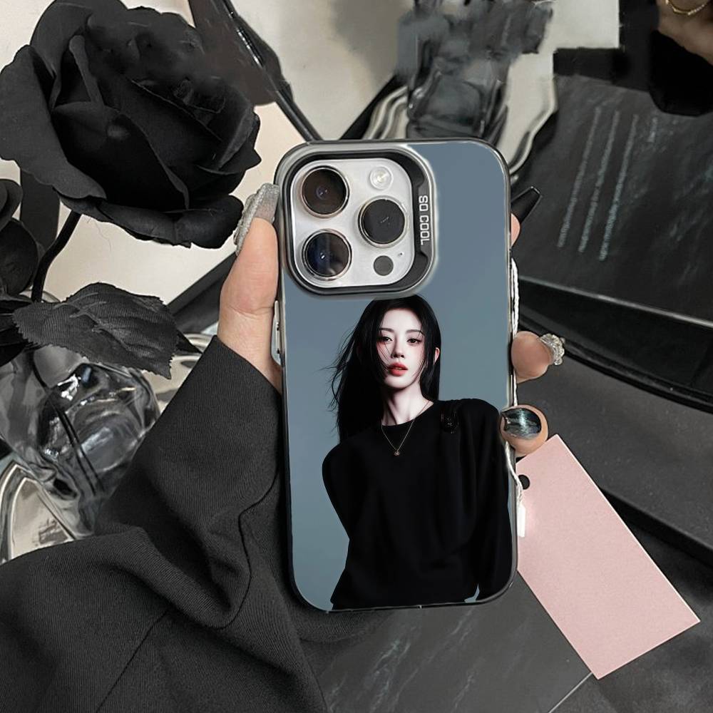 Ju Jingyi T- Kiku Phone Case For iPhone 17,16,15,14,13,12,Pro MAX White Matte Shockproof Cover