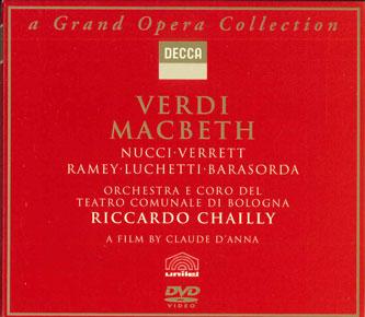

DVD RICCARDO CHAILLY - Verdi : Macbeth VDI82976 DECCA Japan Classical Used