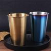 400/500ML Stainless Steel Cup Thickened Drinking Cup Wine Cup Beer Cup  Kitchen