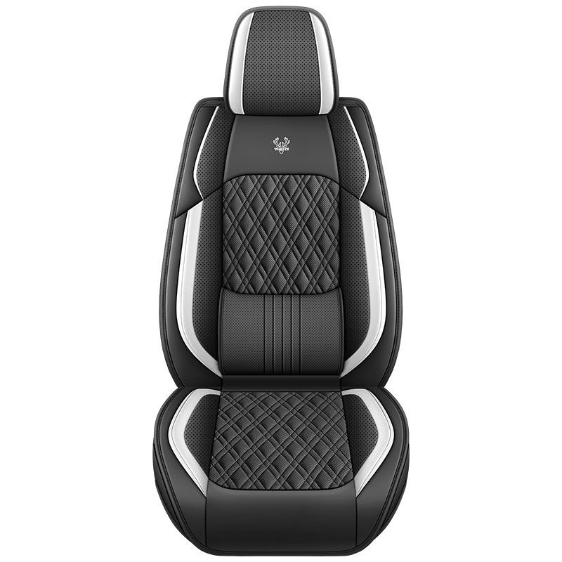 Potahy sedadel 1 ks Luxusní potahy sedadel z PU kůže Univerzální automobilový potah sedadla Vhodný pro většinu nákladních automobilů Sedanů a SUV Snadná instalace Prodyšný