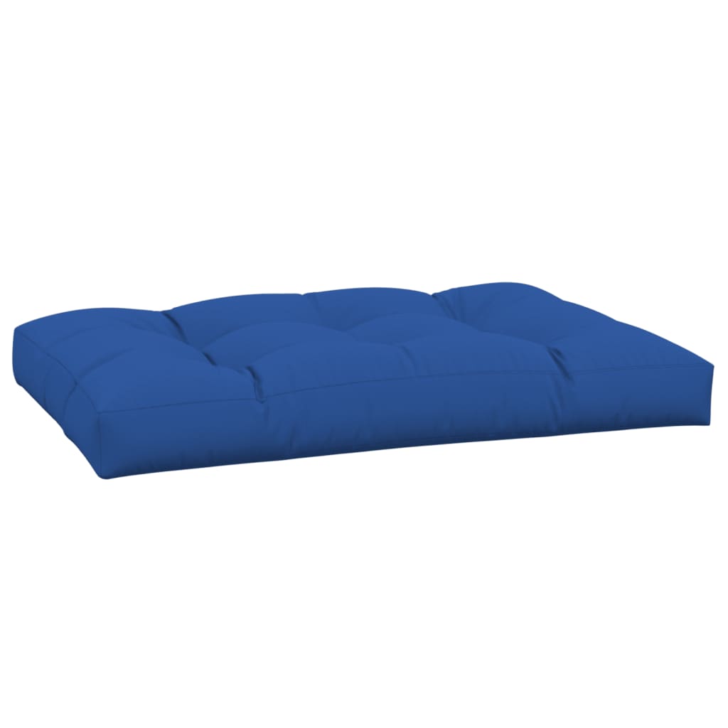 Pallet Cushion Royal Blue 120 X 80 X 12 Cm Fabric