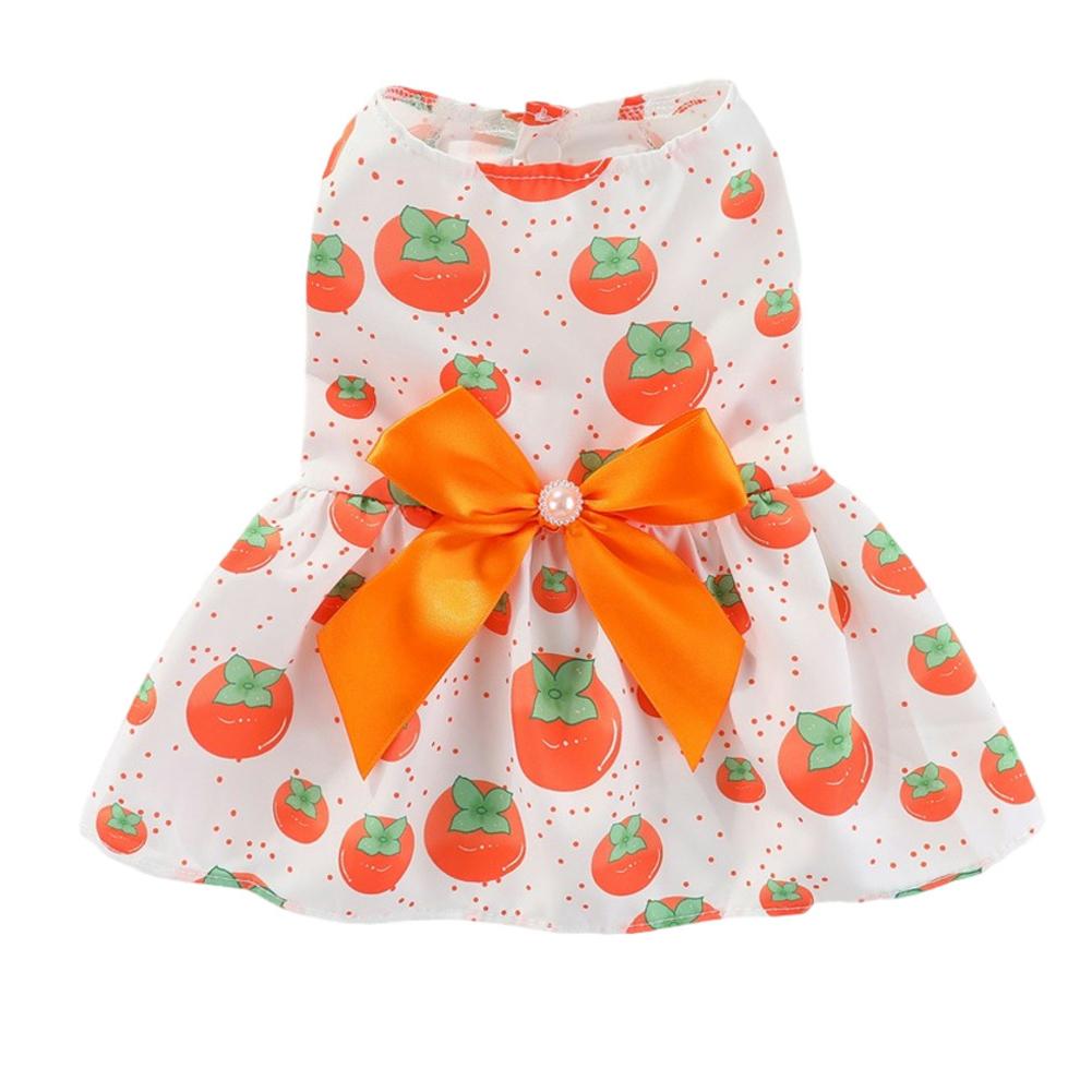 Spring Summer Cat Princess Dress Pet Sunflower Skirts Pet Clothes Comfortable Soft Puppuy Dogs Cats Dress