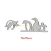 Penguin Metal Cutting Dies Stencil DIY Scrapbooking Album Stamp Paper Card Embos top sale