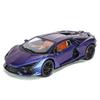 1:24 Revuelto Super Sports Car Alloy Model Car Toy Diecasts Casting Pull Back Sound and Light Car Toy For Friends Vehicles