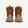 Anta Kids Trendy Fashion Thickened Warm Non-Slip High-Top Boots Kids Boots Two-Tone-Gray Oat-Milk-Brown Whole-Wheat-Brown A22446927-1