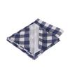 Dulton Plaid Print Tartan 1100 x Envelops Your Dining Table in Nostalgia and Warmth Tablecloth, Blue, Check, 1400mm, MZ-0456BL,