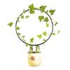 Plant Circle Trellis Climbing Plants Coated Wire Trellis Planter Insert Heart Shape Trellis Small Plant Support Stakes for Flowers Houseplants Garden
