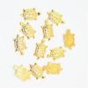Feng Shui Golden Turtle Money LUCKY Fortune Wealth Chinese Golden Frog Coin for Home Decor Tabletop Ornaments Lucky Gift