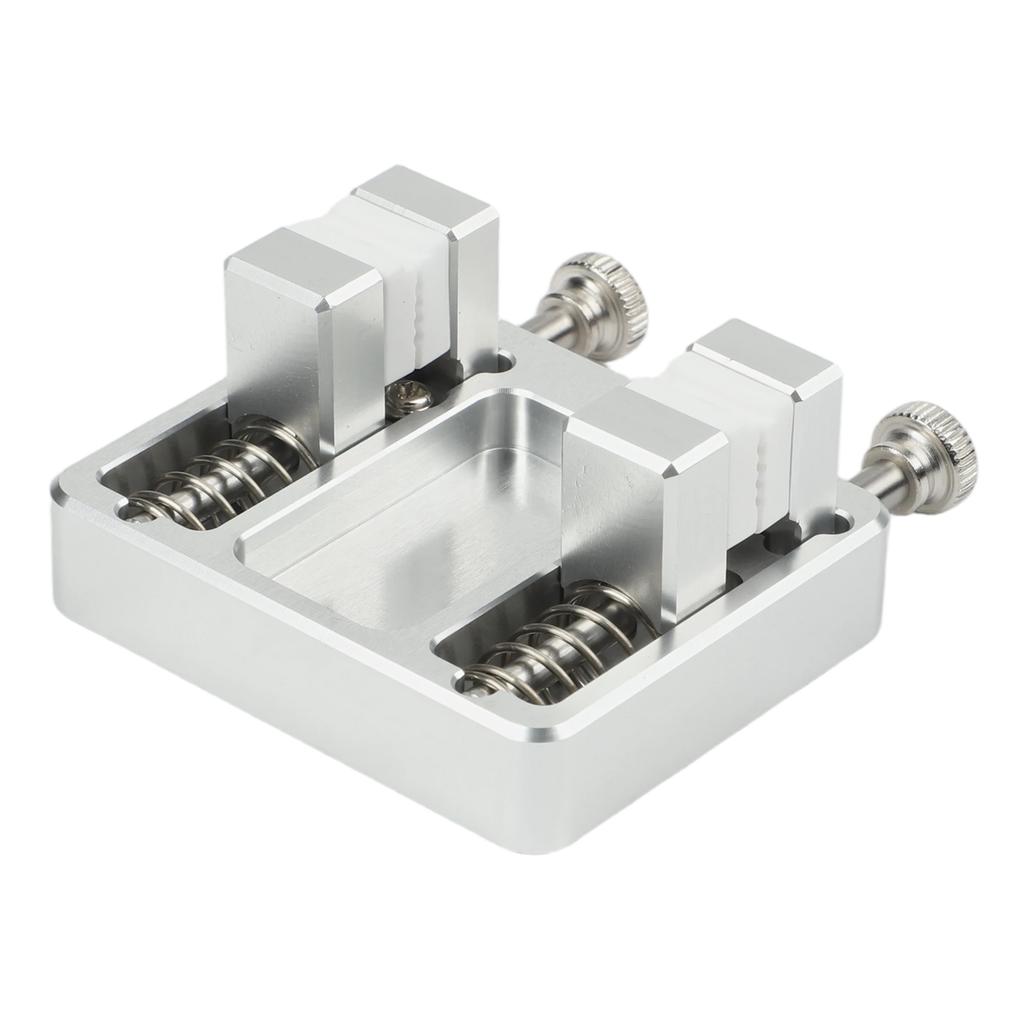 Professional Welding Table Clamp Adjustable Double Clamp for Wire Fixture with Heat Resistant Aluminum Alloy for DIY and Repair