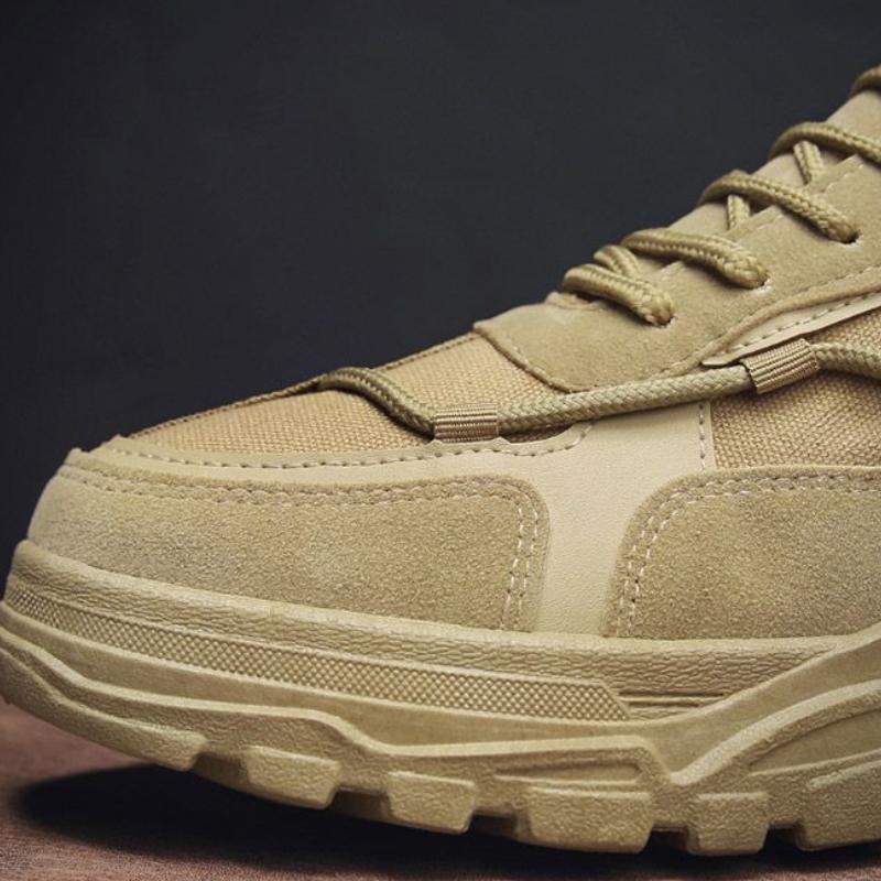 Pánské outdoorové tréninkové polstrované boty 2024 nové podzimní zima zateplené plus sametové bavlněné boty pánské vysoké pohodlné turistické boty