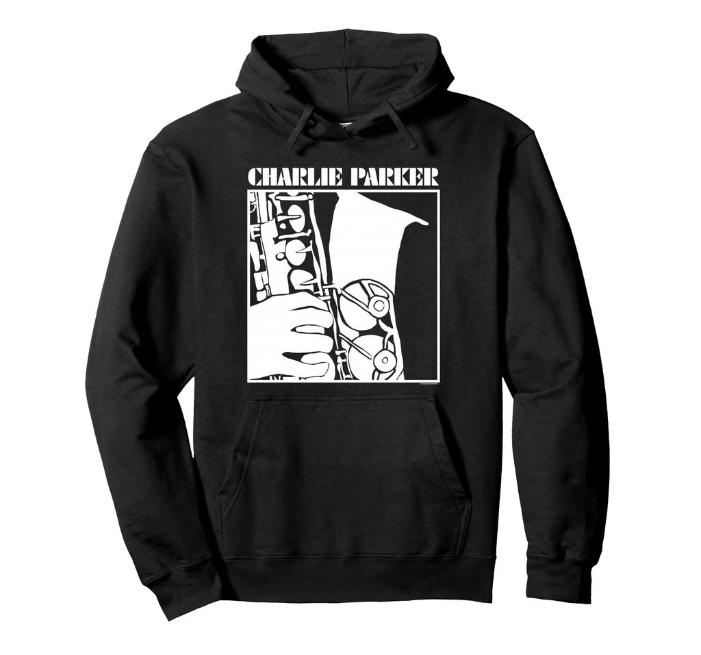 Charlie Parker's Saxophone Illustration.