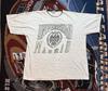 Vintage University of Madrid Spain Shirt Crest Heather Gray Double Sleeve 24x27