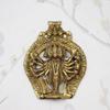 CraftIndia Panchmukhi Lord Hanuman Brass Idol Statue