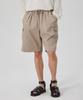 MAKEITTO 6 Pockets Semi Wide Cargo Half Pants_Khaki