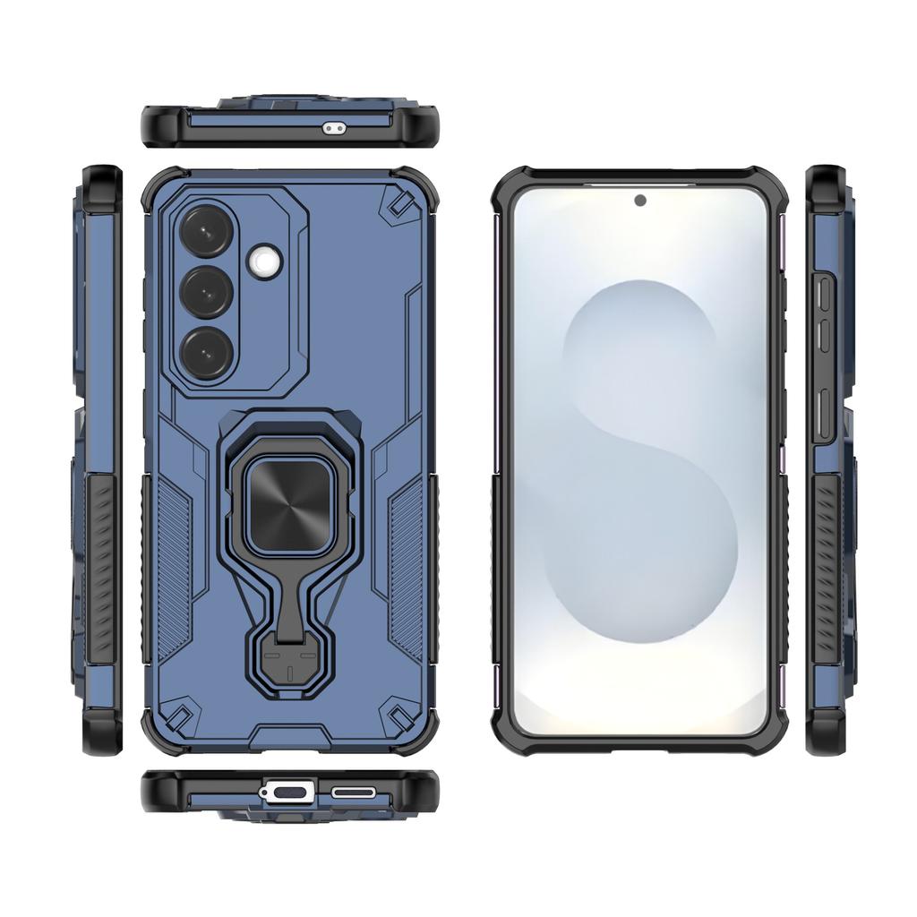 For Samsung Galaxy S26/S26 Pro Case Rotatable Ring Kickstand PC + TPU Shockproof Phone Cover