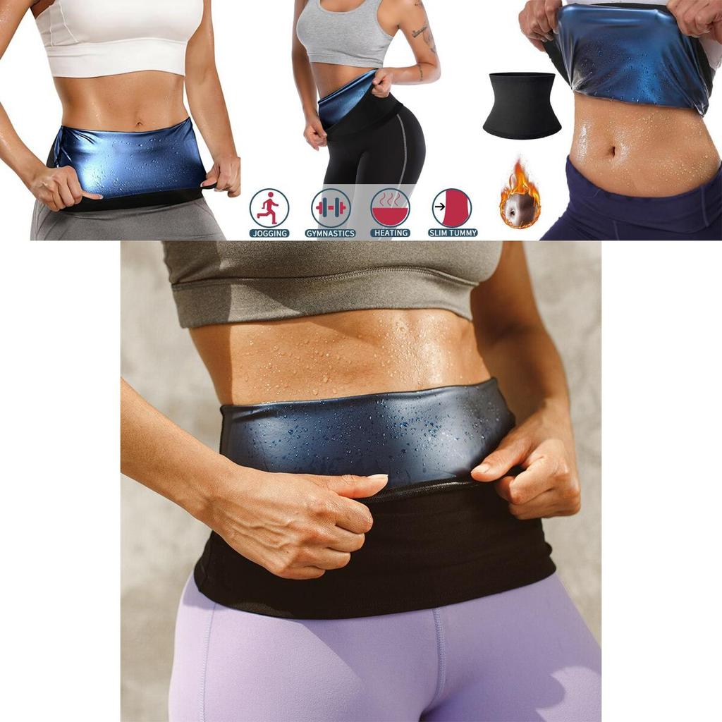 Women Sweat Sauna Waist Trainer With Scientific Design For Shaping And Slimming