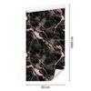 Marble Wallpaper Brown, Black and Graphite for Living Room and Bedroom 50x1000